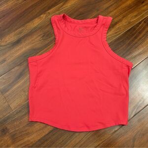 Nike One Drifit salmon/coral pink sleeveless activewear tank top